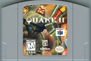 Quake II (USA) Cart Scan